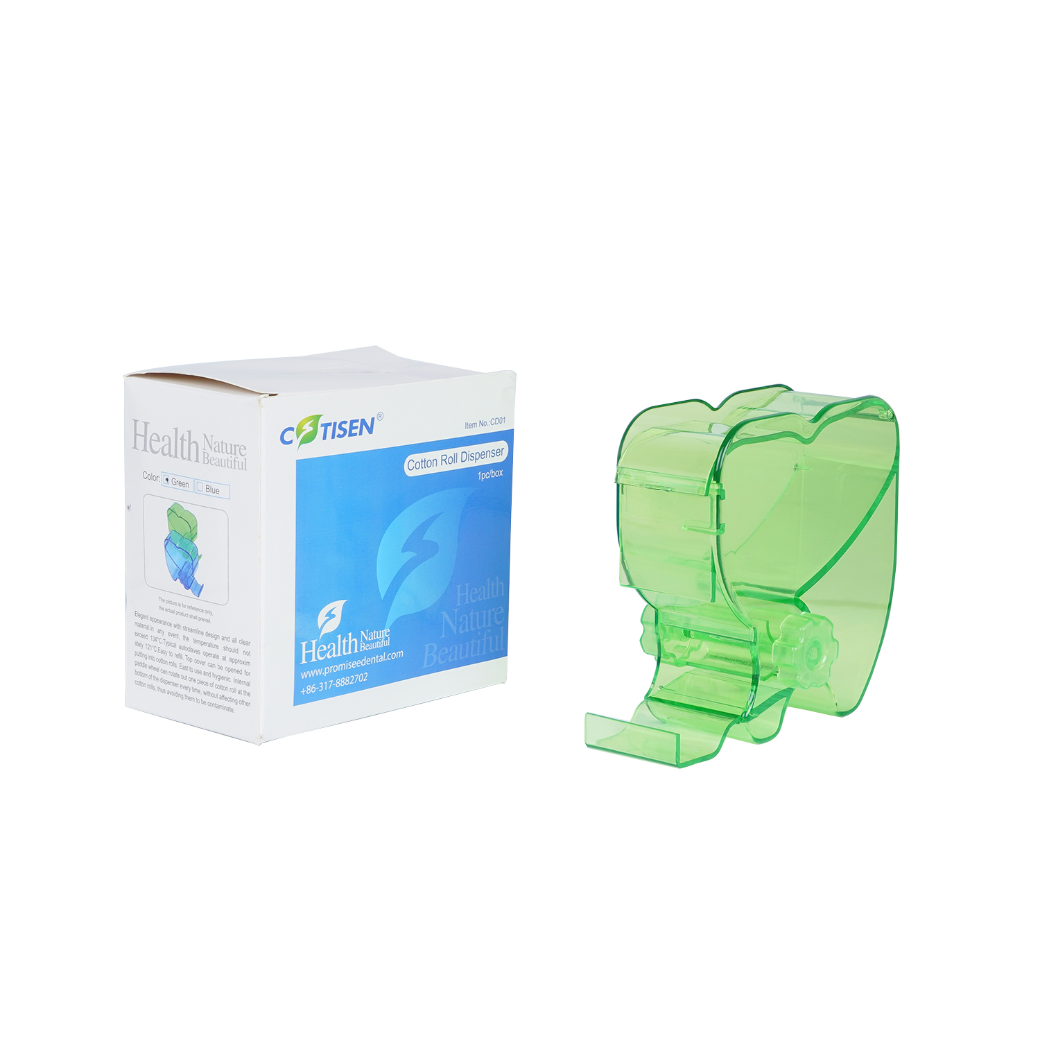 Cotton Roll Dispenser(Rotated)