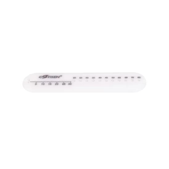 Gutta-Percha Measuring Ruler