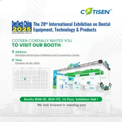 COTISEN INVITES YOU TO THE 28th INTERNATIONAL DENTAL EXHIBITION! COTISEN INVITES YOU TO THE 28th INTERNATIONAL DENTAL EXHIBITION!
