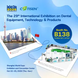 DenTech China 2026 is here! COTISEN meets you in Shanghai.